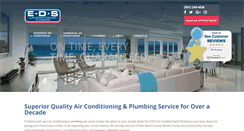 Desktop Screenshot of edsairconditioning.com